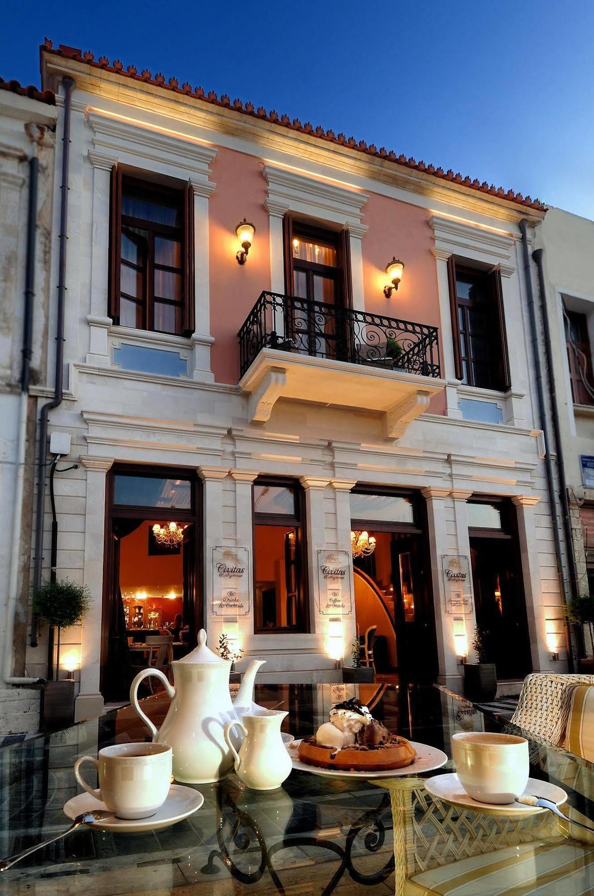 Civitas Suites Hotel Rethymno Esterno foto